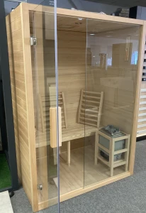 Sauna parowa 2 osobowa 150x110x210 cm