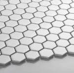 Płytka Heksagon Mały Biały Mat 260x300mm