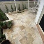 Płytki z trawertynu Classic Układanka Rzymska 1,2cm kpl=0,742m2