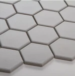 Płytka Heksagon Duży Jasno Szary Mat 271x281mm