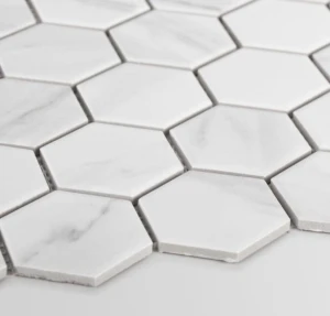 Płytka Heksagon Duży Marble Mat 271x281mm 