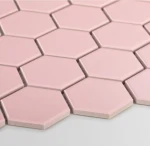 Płytka Heksagon Duży Pink Mat 271x281mm 
