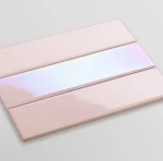 Płytka Metropolis Holo Pink Połysk (Pakiet 3 płytek) 20x6cm
