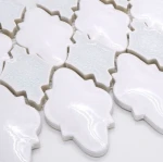 Płytka Arabeska Mirage Biała Połysk 215 x 291mm