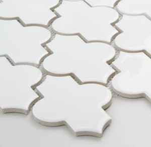 Płytka Arabeska Dover Pure White Połysk 275 x 260mm