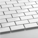 Płytka Mini Cegiełka Biała Połysk 300 x 300mm