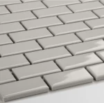 Płytka Mini Cegiełka Jasno Szara Połysk 300 x 300mm 