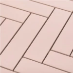 Płytka Jodełka XL Pink Matowa 247 x 209mm