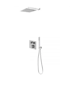 Zestaw Oltens Onega (S) bateria podtynkowa z deszczownicą 25 cm Vindel (S)i kompletem prysznicowym Sog chrom 36621100