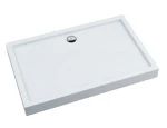 Oltens Vindel brodzik 100x90 cm prostokątny akrylowy biały 15010000