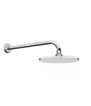 Oltens Atran Lagan deszczownica 22 cm okrągła z ramieniem ściennym chrom 36018100