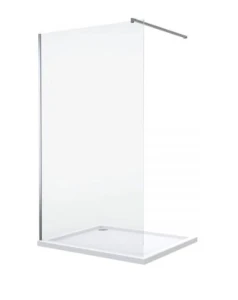 Oltens Vida Walk-in ścianka prysznicowa 110 cm szkło przezroczyste 22006100