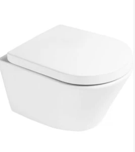 Zestaw Oltens Jog miska WC wisząca PureRim z powłoką SmartClean z deską wolnoopadającą 42504000