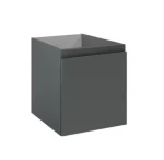 Oltens Vernal szafka 40 cm podumywalkowa wisząca grafit mat 60017400