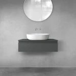 Oltens Vernal szafka 80 cm podumywalkowa wisząca grafit mat 60010400