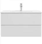 Oltens Vernal umywalka z szafką 80 cm biała 68003000
