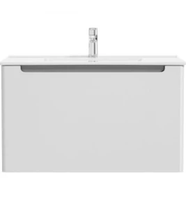 Oltens Jog umywalka z szafką 80 cm biała 68001000