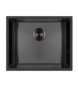 Oltens Stalvask zlewozmywak stalowy 1-komorowy 54x44 cm czarny 71101300