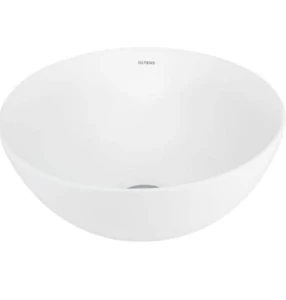 Oltens Jagala umywalka 32x32 cm nablatowa z powłoką SmartClean biała 40817000