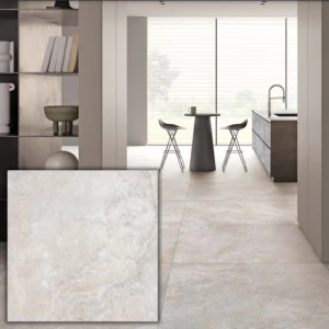 Płytka gresowa Tuscania Dolomia Stone White 122x122 cm