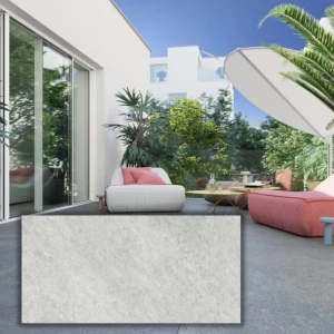 Gres 2cm Signum Soft Grey 120x60x2cm na podstawkach Płytki Tarasowe Goliat 0,72m2
