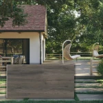 Gres 2cm Patio Ash 90x45x2cm na podstawkach Płytki Tarasowe 0,81m2