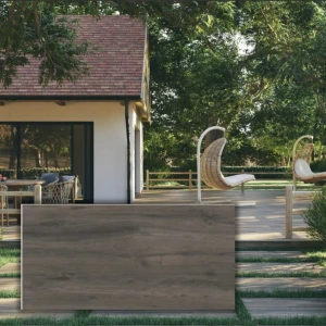 Gres 2cm Patio Ash 90x45x2cm na podstawkach Płytki Tarasowe 0,81m2